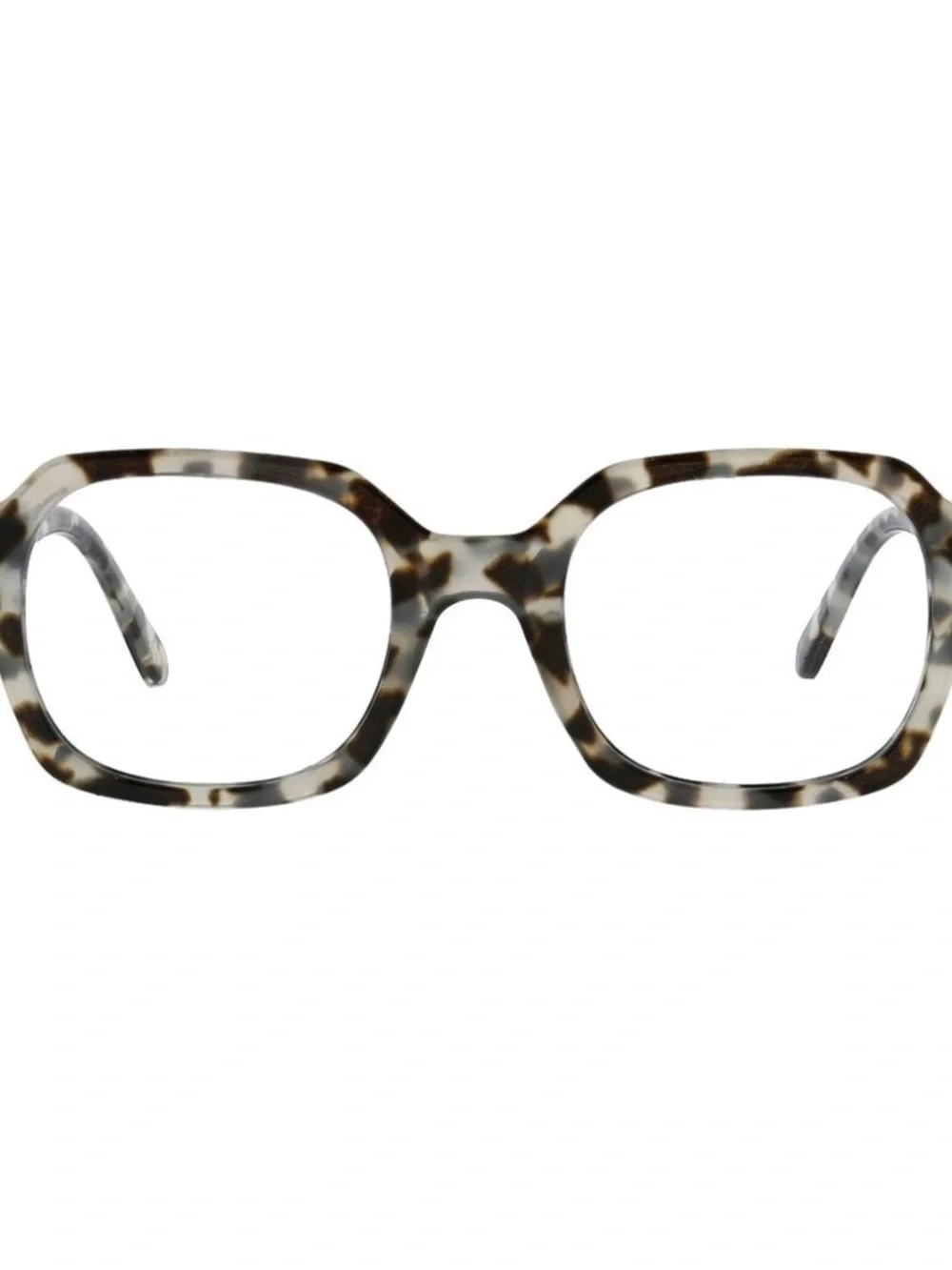 New Peepers Jet‎ Set Gray Tortoise Blue Light Filter Glasses +0.00